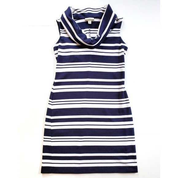 Boston Proper Dresses & Skirts - Boston Proper Blue White Striped Dress Size 4
